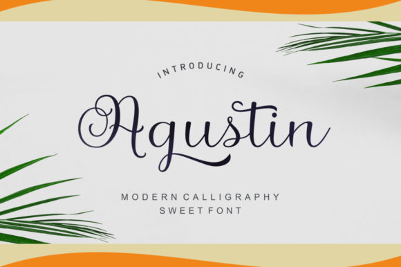 Agustin Script: A Modern Handwritten Font for Editorial Warmth