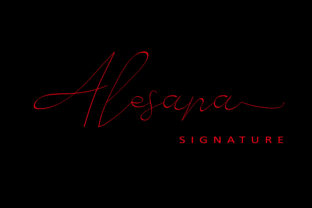 Alesana: A Modern Script Handwritten Font for Editorial Design