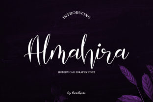 Almahira Script: A Modern Calligraphy Typeface for Elegant Web Design