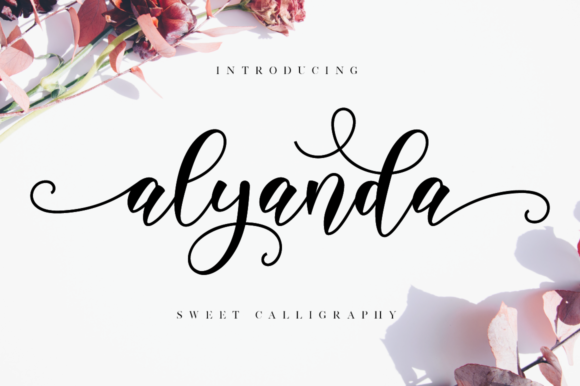 Alyanda Script Font for Elegant Digital Branding