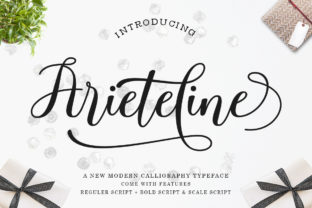 Ariteline Script: A Bold Script Handwritten Font for Editorial Design