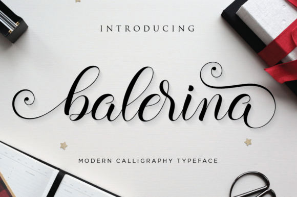Balerina Script Font for Elegant DIY Branding Projects