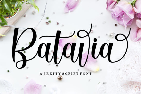 Batavia Script Font for Elegant Branding