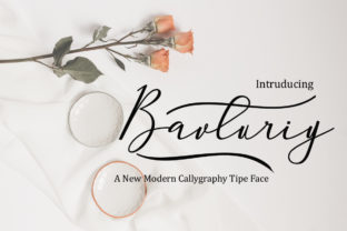 Bavturiy Font: Elegant Brush Script for Handmade Brands