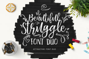 Beautiful Struggle Script Handwritten Font for Real Branding