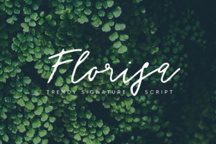 Florisa Font: A Hand-Lettered Script for Authentic Branding