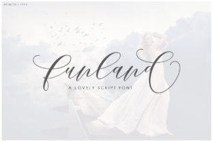 Funland Script: A Luxurious Handwritten Font for Editorial Elegance