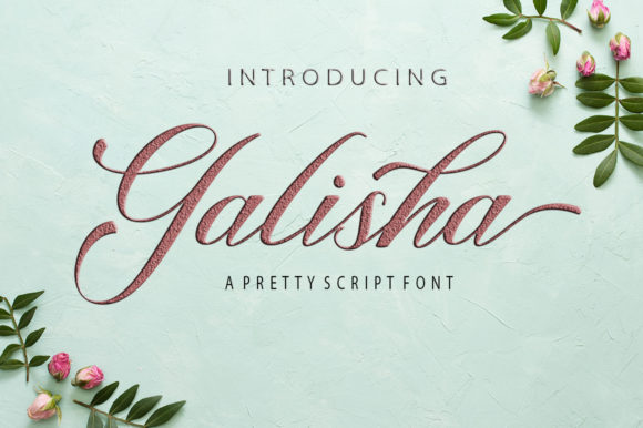 Galisha Font for Elegant Script Handwritten Campaigns