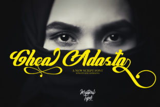 Ghea Adasta Script: A Handwritten Font for Warm, Inviting Editorial Design