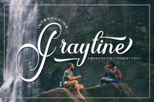Graytine Script Font for Handmade Branding & Printables