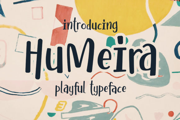 Humeira: A Script Handwritten Font for Authentic Brand Identity