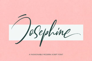 Josephine Script Font for Handmade Branding & Printables