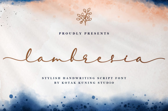 Lambresia: A Script Handwritten Font for Editorial Charm