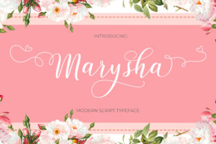 Marysha Script: A Modern Feminine Font for Digital Branding