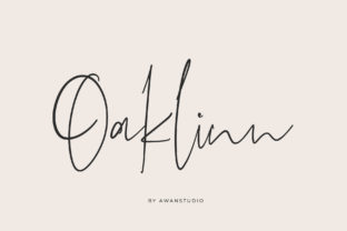 Oaklinn Script: An Elegant Script Handwritten Font for Editorial Warmth