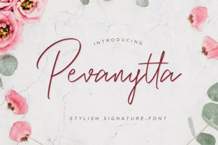 Pevanytta Script: A Sweet & Cool Handwritten Font for Digital Brands
