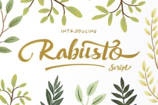 Rabusto Script: A Sweet, Lovely Script Font for Real Branding