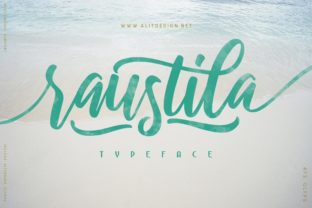 Raustila Script Handwritten Font for Makers