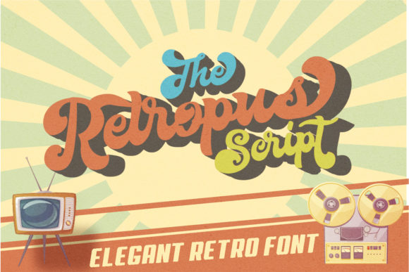 Retropus Script: A Retro-Handwritten Font That Elevates Handmade Branding