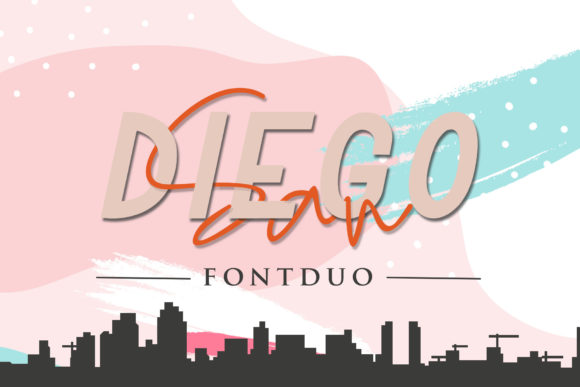 San Diego Duo Font for Modern Branding & Social Media