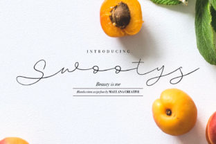 Swootys Script: A Sweet & Fun Script Handwritten Font for Digital Design