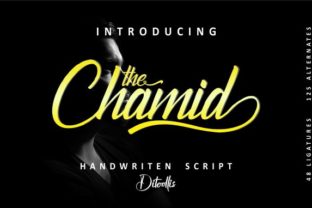 The Chamid: A Modern Handwritten Script Font for Editorial Design