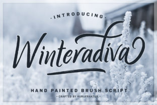 Winteradiva: A Script Handwritten Font for Editorial Warmth